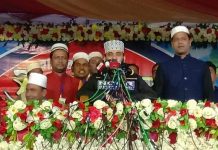 ফেনীর উত্তর কাশিমপুরে ডঃ মিজানুর রহমান আযহারীর জনসভায় লক্ষ মানুষের জনস্রোত