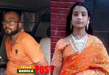 ফেনীতে ফেজবুক লাইভে এসে স্ত্রীকে কুপিয়ে হত্যা, স্বামী টুটুল আটক