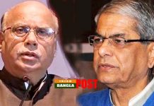 মোহাম্মদ নাসিমের মৃত্যুতে মির্জা ফখরুলের শোক