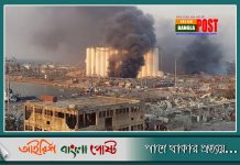 লেবাননে ভয়াবহ বিস্ফোরণ, নিহতের সংখ্যা বেড়ে ৫০ জন।(ভিডিও)