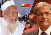 আল্লামা শফীর মৃত্যুতে মির্জা ফখরুলের শোক