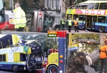 আয়ারল্যান্ডের ডাবলিনে বাস দুর্ঘটনায় বাংলাদেশী শাহেদ চৌধুরী সহ ৮ জন মারাত্নক আহত