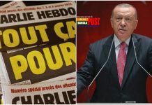 এবার তুর্কি প্রেসিডেন্টের ব্যঙ্গচিত্র ছাপলো ফ্রেঞ্চ ম্যাগাজিন