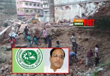 হাজি সেলিমের দখলকৃত অগ্রণী ব্যাংকের জমি উদ্ধার