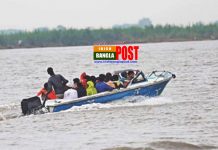 পটুয়াখালীতে ১৮ যাত্রী নিয়ে স্পিডবোট ডুবি।৫ মরদেহ উদ্ধার