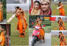 ভাইরাল হলো নারী ক্রিকেটার সানজিদা ইসলামের গায়ে হলুদের ছবি