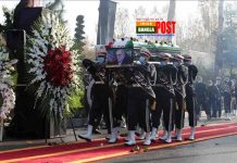 প্রতিশোধ নেয়ার অঙ্গীকার নিয়ে ইরানের শীর্ষ পরমাণু বিজ্ঞানীর দাফন সম্পন (ভিডিও)