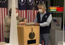 যুক্তরাষ্ট্রে নির্বাচনে প্রথম ভোট পড়েছে নিউ হ্যাম্পশায়ারে: সব কেন্দ্রে জয়ী হয়েছেন বাইডেন।