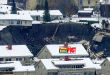 নরওয়েতে ভয়াবহ ভূমিধসে নিখোঁজ ১০