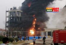 গাজীপুরের শ্রীপুরে কেমিক্যাল কারখানায় ভয়াবহ আগুন