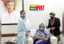 গতকাল প্রধানমন্ত্রী টিকা নিয়েছেন (ভিডিও)