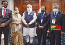 মোদির সঙ্গে জাতীয় পার্টির নেতাদের বৈঠক