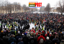 ২০০ পুতিন বিরোধী নেতাকর্মী আটক করেছে রাশিয়ায় পুলিশ