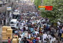 লকডাউনের প্রতিবাদে উত্তাল চট্টগ্রাম