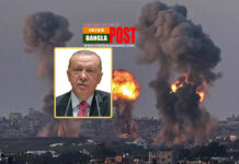 গাজা উপত্যকায় ইসরায়েলের বিমান হামলায় তুরস্ক চুপ করে থাকবে না : এরদোয়ান