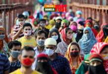 ঘরের বাইরে ও কর্মক্ষেত্রে মাস্ক পরার ওপর ৮ দফা নির্দেশনা জারি করেছে সরকার