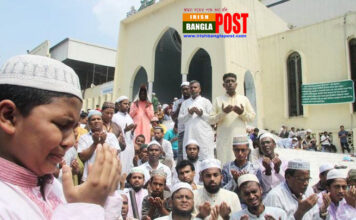 ঈদের জামাতে হাজারো মানুষ, মহামারী-মুক্তির মোনাজাত