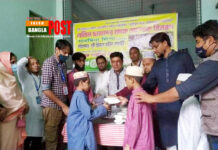 যুক্তরাষ্ট্র প্রবাসী শারমিনা লিপার উপহার পেল তালীমুল উলূম এতিমখানার শিক্ষার্থীরা