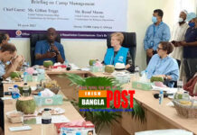 ভাসানচর ও কক্সবাজারে রোহিঙ্গা ক্যাম্প পরিদর্শন করেছেন জাতিসংঘের দুই সহকারী হাই কমিশনার