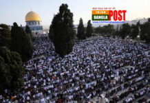 আল-আকসা মসজিদে অন্তত ২০ হাজার মুসল্লির ঈদের নামাজ আদায়