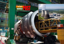 দেশে পৌঁছেছে রূপপুর পারমাণবিক বিদ্যুৎকেন্দ্রের দ্বিতীয় ইউনিটের রিঅ্যাক্টর