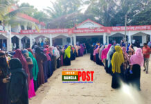 ফেনীতে দ্বিতীয় দফায় করোনা ভ্যাকসিন পেয়েছেন ৬৪ হাজার ৭৩৫ জন