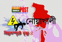 নোয়াখালীর সোনাইমুড়ীতে একজনকে বাঁচাতে গিয়ে বিদ্যুৎস্পৃষ্টে চারজনের মৃত্যু