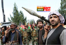 কাবুলের আকাশে গুলি ছুড়ে আনন্দ উদযাপন করেছে সশস্ত্র তালেবান যোদ্ধারা।