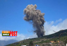 স্পেনে অগ্ন্যুৎপাতের ঘটনা: জ্বলন্ত লাভার প্রবাহে ঘরবাড়ি ক্ষতিগ্রস্থ