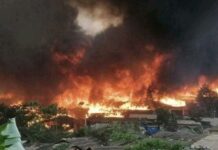 রংপুরের পীরগঞ্জে হিন্দু পল্লীর ২০ বাড়িঘরে আগুন-লুটপাট