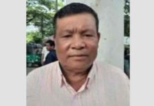 কাপ্তাইয়ে আ. লীগের চেয়ারম্যান প্রার্থী নেথোয়াই মারমাকে গুলি করে হত্যা