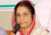 রওশন এরশাদ আইসিইউতে