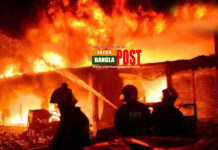 রাজধানীর সোয়ারিঘাটে জুতার কারখানায় আগুন: ৫ জনের লাশ উদ্ধার