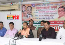 দেশে কাজ না পেয়ে জীবনের ঝুকি নিয়ে বিদেশে ছুটছে যুবকরা: জি এম কাদের