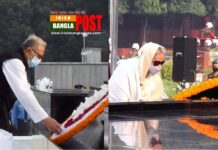 সশস্ত্র বাহিনী দিবসে শিখা অনির্বাণে রাষ্ট্রপতি-প্রধানমন্ত্রীর শ্রদ্ধা