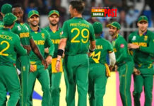 টি–টোয়েন্টি বিশ্বকাপ থেকে ছিটকে পড়লো দক্ষিণ আফ্রিকা