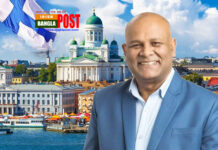 ড.মজিবুর দফতরি ফিনল্যান্ডের গ্রিন পার্টির নির্বাহী কমিটির সদস্য নির্বাচিত