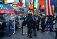 আমেরিকায় একদিনে কোভিডে আক্রান্ত হলেন ১০ লক্ষেরও বেশী মানুষ