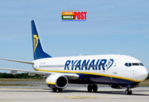 সাড়ে ৯ কোটি ইউরো লোকসানে আয়ারল্যান্ডের রায়ানএয়ার