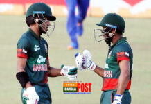 বাংলাদেশ ৪ উইকেটে জয়ী, ম্যাচসেরা : মেহেদী হাসান মিরাজ