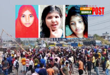 কুমিল্লায় ট্রেনে কাটা পড়ে নিহত ৩ স্কুল শিক্ষার্থী