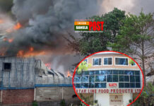 স্টার লাইন ফুড কারখানায় ভয়াবহ আগুন (ভিডিও)