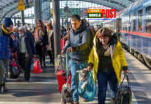 বার্লিনে ইউক্রেনীয় শরণার্থীদের ঢল