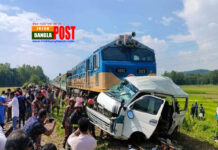 মিরসরাইয়ে খৈয়াছড়া ঝর্ণা এলাকায় মাইক্রোবাস ও ট্রেনের সংঘর্ষে নিহত ১২ (ভিডিও)