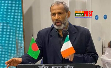 গলওয়ে বাংলাদেশ কমিউনিটির সাধারন সম্পাদক নাবির হাসান মনির গুরুতর অসুস্থ