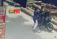 দুই প্রবাসীকে প্রকাশ্যে কোপালেন যুবলীগ নেতা, ভিডিও ভাইরাল