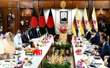 ব্রুনাইয়ের সঙ্গে এক চুক্তি ও তিন সমঝোতা স্মারক সই