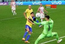 টাইব্রেকারে বিদায়ঘণ্টা বাজল ব্রাজিলের, শেষ চারে ক্রোয়েশিয়া