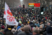 ফ্রান্সে অবসরের বয়সসীমা বৃদ্ধির প্রতিবাদে উত্তাল রাজপথ