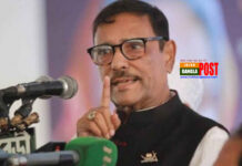 ভালো মানুষ রাজনীতিতে আসতে চায় না : ওবায়দুল কাদের